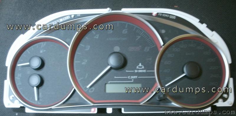 Subaru Impreza 2007 dash 93c76 85001FG050