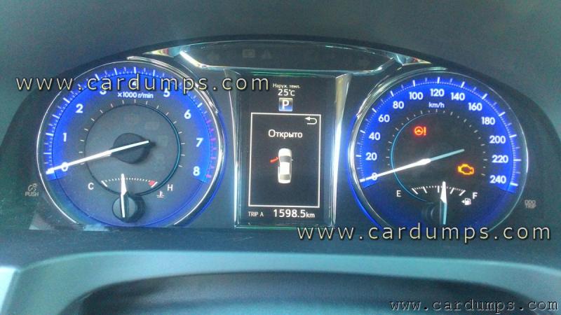 Toyota Camry 2015 dash 93c66 83800-0XC00