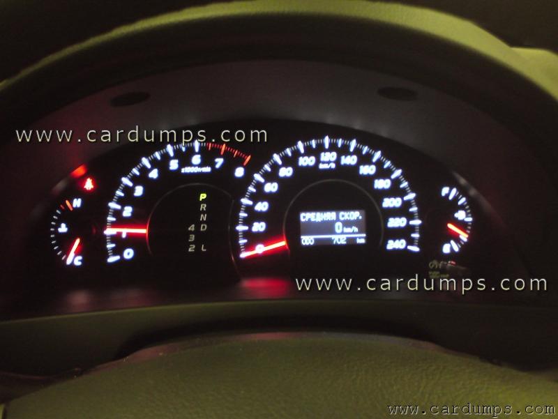 Toyota Camry 2010 dash 83800-33F80