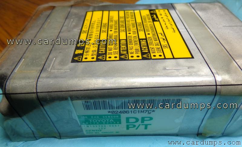 Toyota Corolla 2001 airbag 93c56 89170-02140 Denso 152300-4061