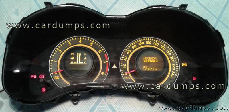 Toyota Corolla 2008 dash 93с86 83800-02P72