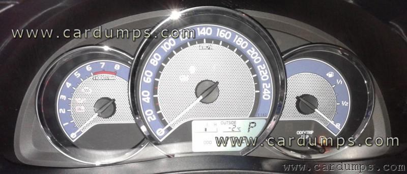 Toyota Corolla 2013 dash 93с66 83800-F2790