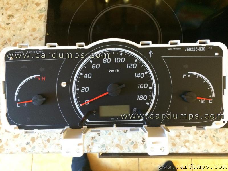 Toyota Hiace 2008 dash 93c56 83800-26A52