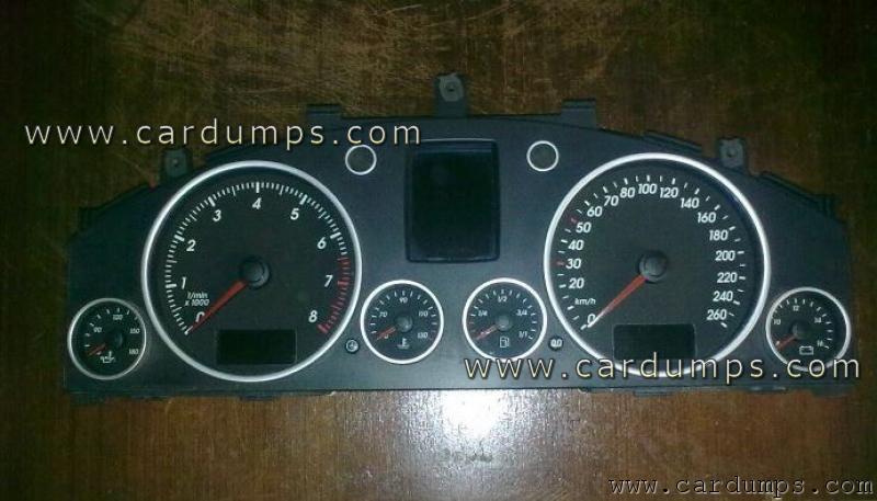 Volkswagen Touareg 2005 dash 24c08 7L6 920 870 J